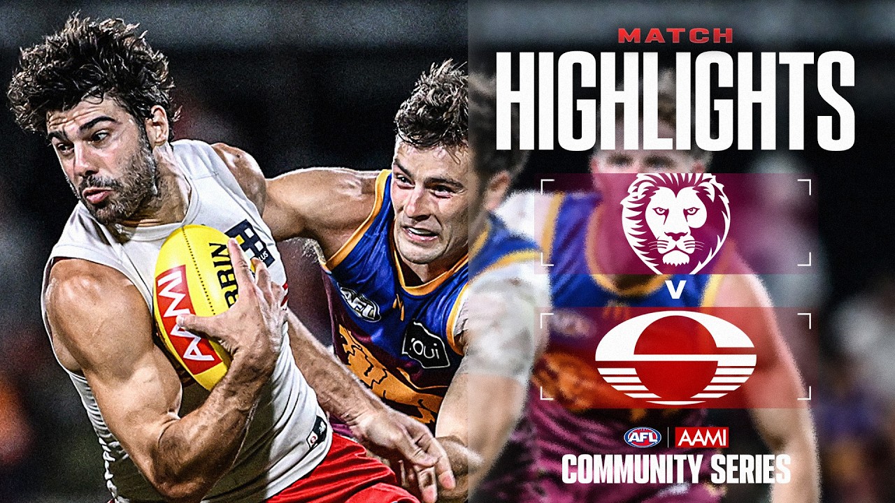 Brisbane Lions v Gold Coast Suns Highlights | AAM Community Series, 2026 | AFL