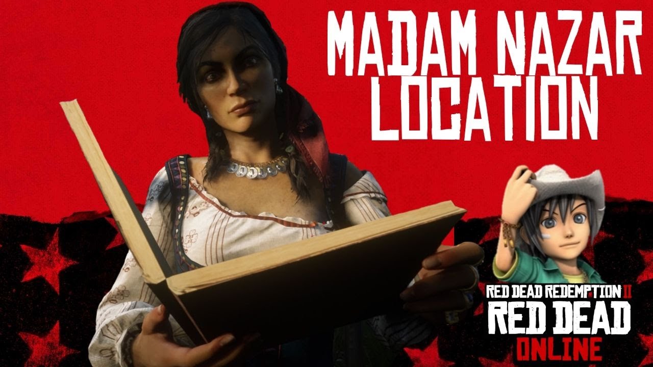Madam Nazar location 21 January 2026 in Red Dead Online Collector Role