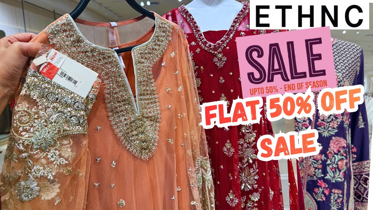 ETHNIC YEAR END SALE FLAT 50% OFF 📣😱 ethnic sale 2025/26♥️