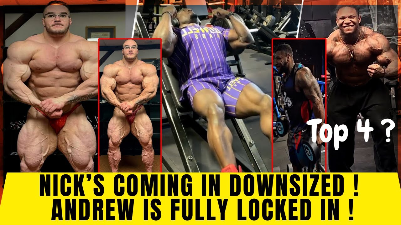 Ник готовится к турниру Arnold Classic 2026 в уменьшенном размере + Эндрю подтвердил свое участие...