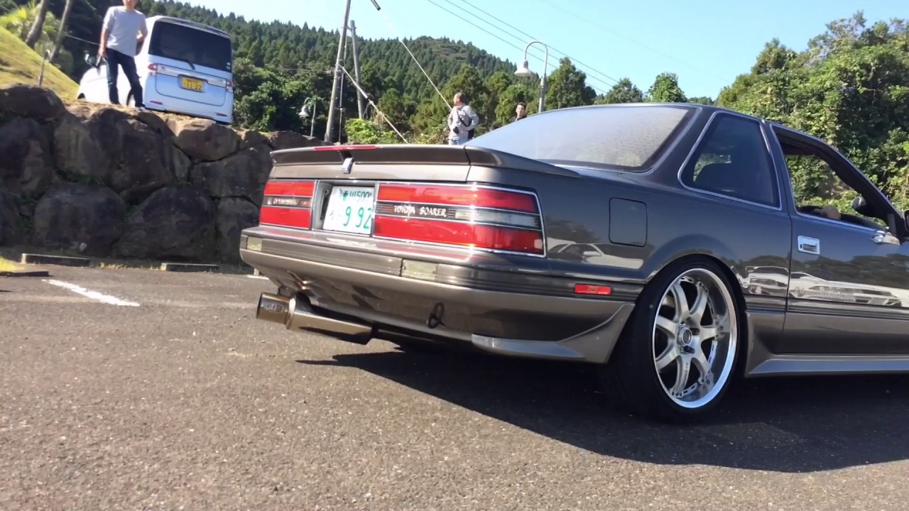 20ソアラいっぱい！スピスタ九州20周年記念オフ！② 20SOARER GZ20 MZ20 MZ21 車高短フェリー