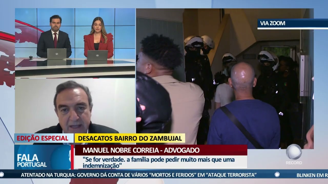 Análise: Confrontos no bairro do Zambujal