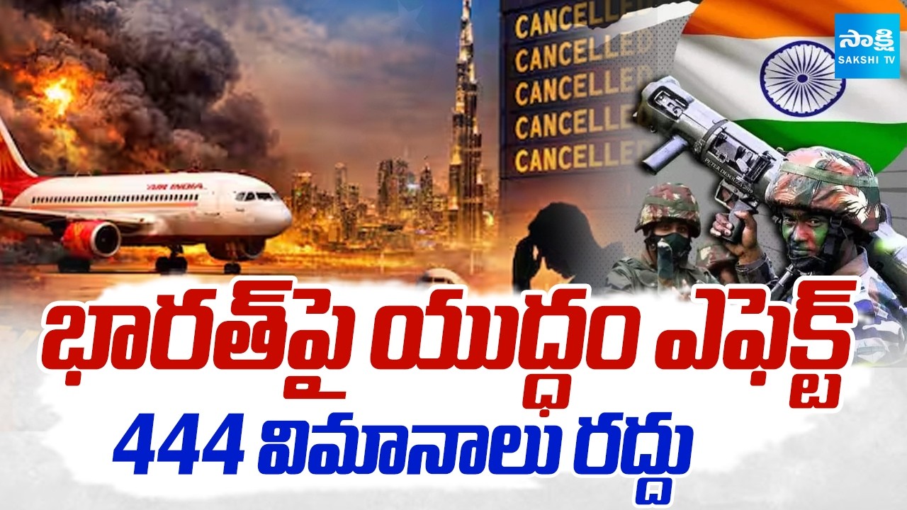 Iran Israel War Effect on India : 444 Flights Cancelled along With Dubai and Other Gulf Countries