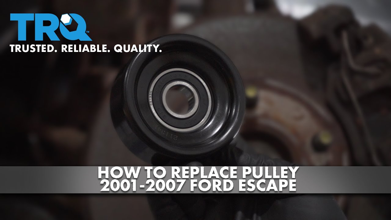 Как заменить шкив Ford Escape 2001-2007