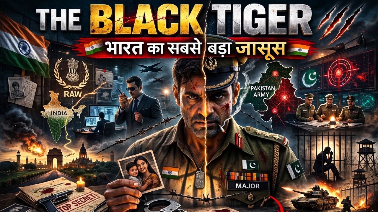 The Black Tiger: Ravindra Kaushik ki Adhuri Kahani | India's Greatest RAW Spy | Anifiles | #trending