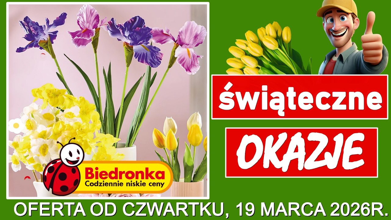 BIEDRONKA | Nowa Oferta od Czwartku 19.03.2026 | Świąteczne Okazje