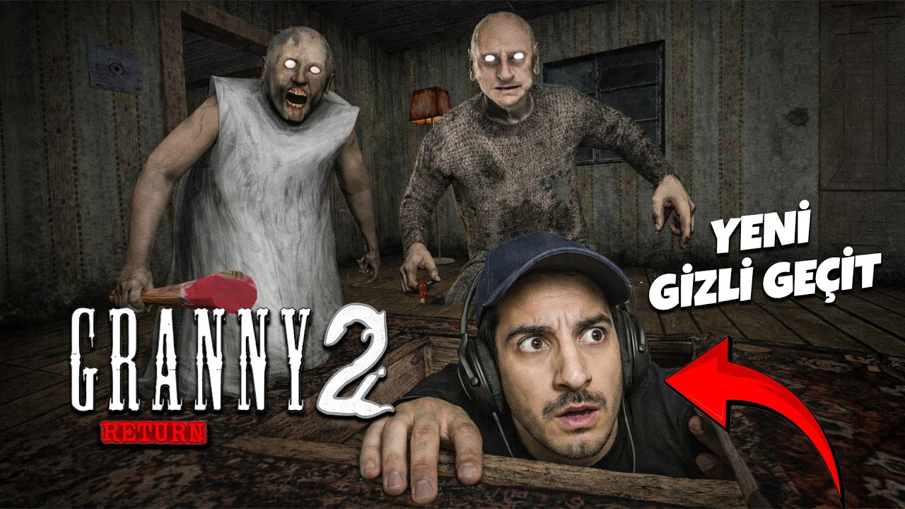 GRANNY'NİN YENİ GİZLİ ASANSÖRÜNÜ BULDUM! | Granny 2: Return