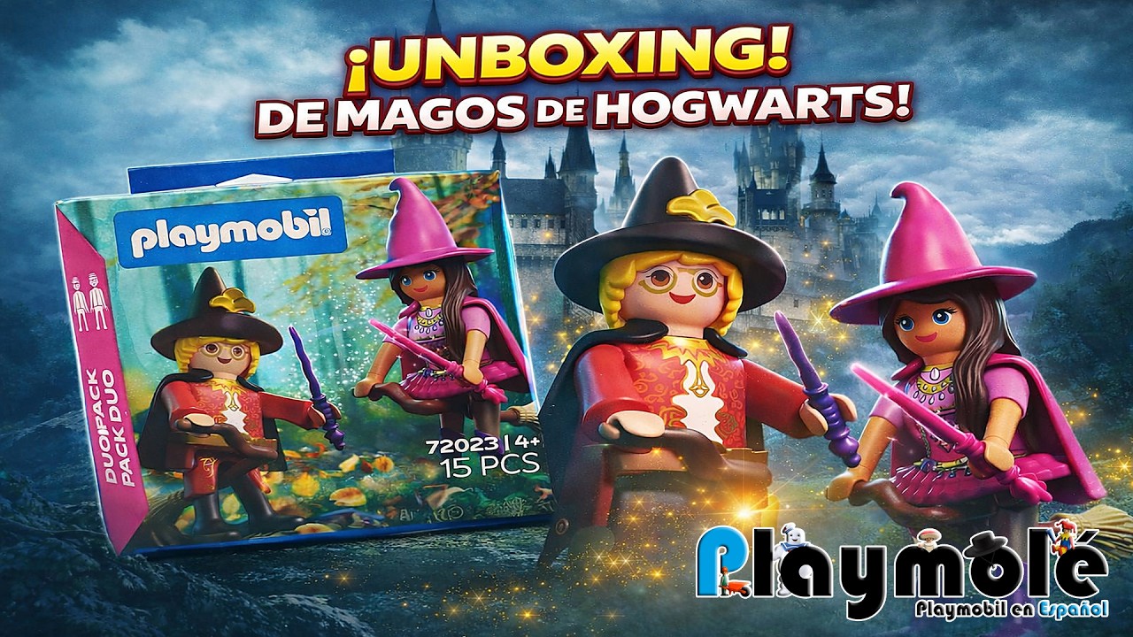 PLAYMOBIL 72023 ESCUELA DE MAGIA HARRY POTTER UNBOXING