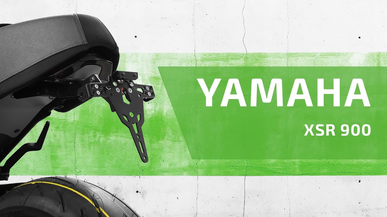 ZIEGER ® Pro Kennzeichenhalter, kompatibel mit Yamaha XSR 900 ab 2022 | Montageanleitung / Tutorial