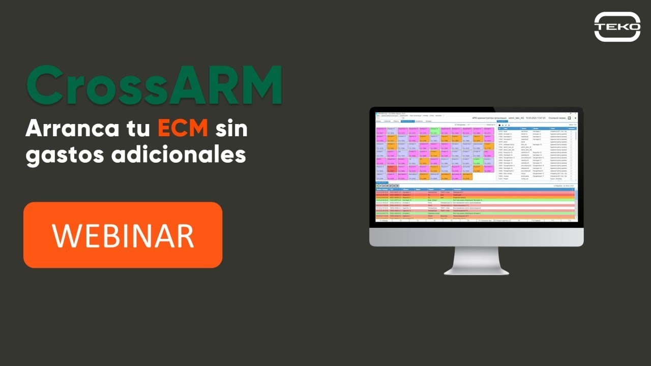 Tu estación central de monitoreo "ECM" sin costos adicionales.