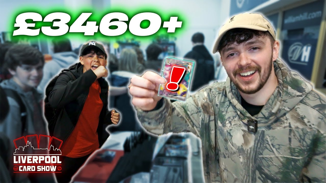 HAVING FUN SELLING POKEMON CARDS! - Liverpool Card Show VENDOR POV