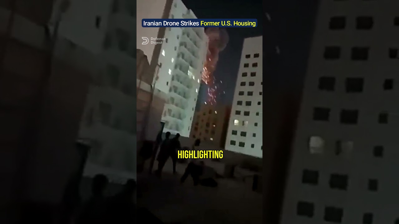 Iranian Drone Strikes Former U.S. Housing in Bahrain!