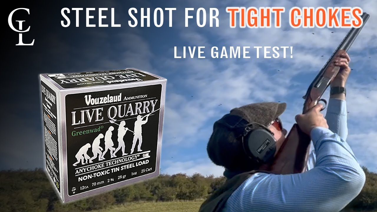 Vouzelaud Steel Shot Cartridges - Warter Priory Field Test on Live Game