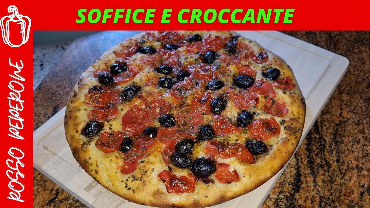 FOCACCIA  BARESE buona con solo 4 ingredienti - ricetta focaccia fatta in casa #2