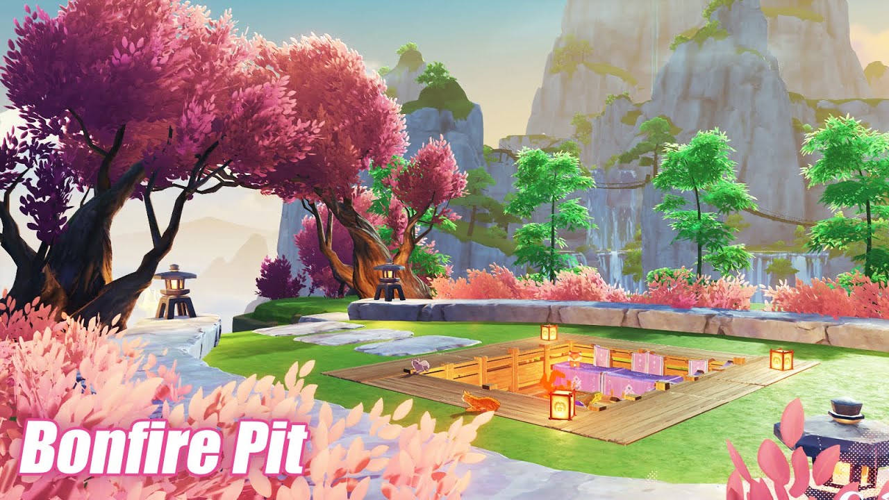 How to Make a Bonfire Pit (Patch 2.7) | Serenitea Pot