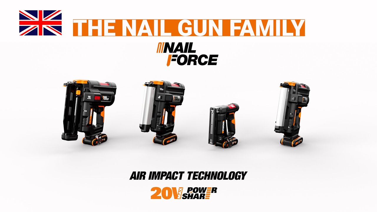 WORX WX841 842 843 844 - THE NAIL GUN FAMILY EN