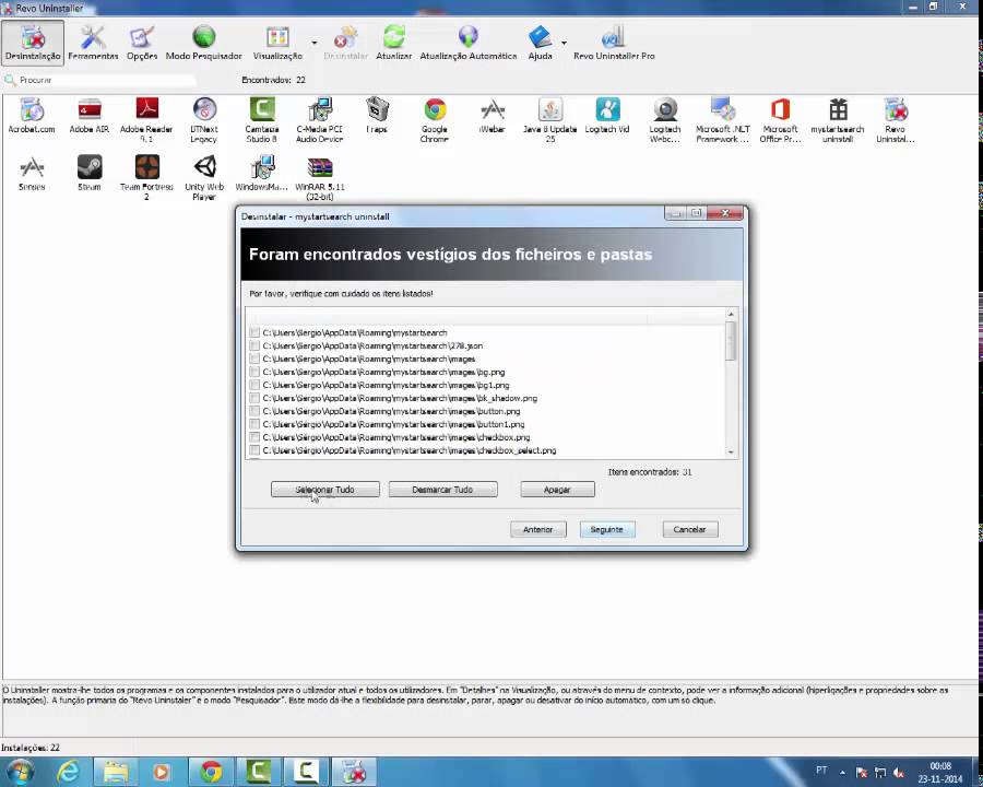 como desistalar o serchprotect (soluçao 2)
