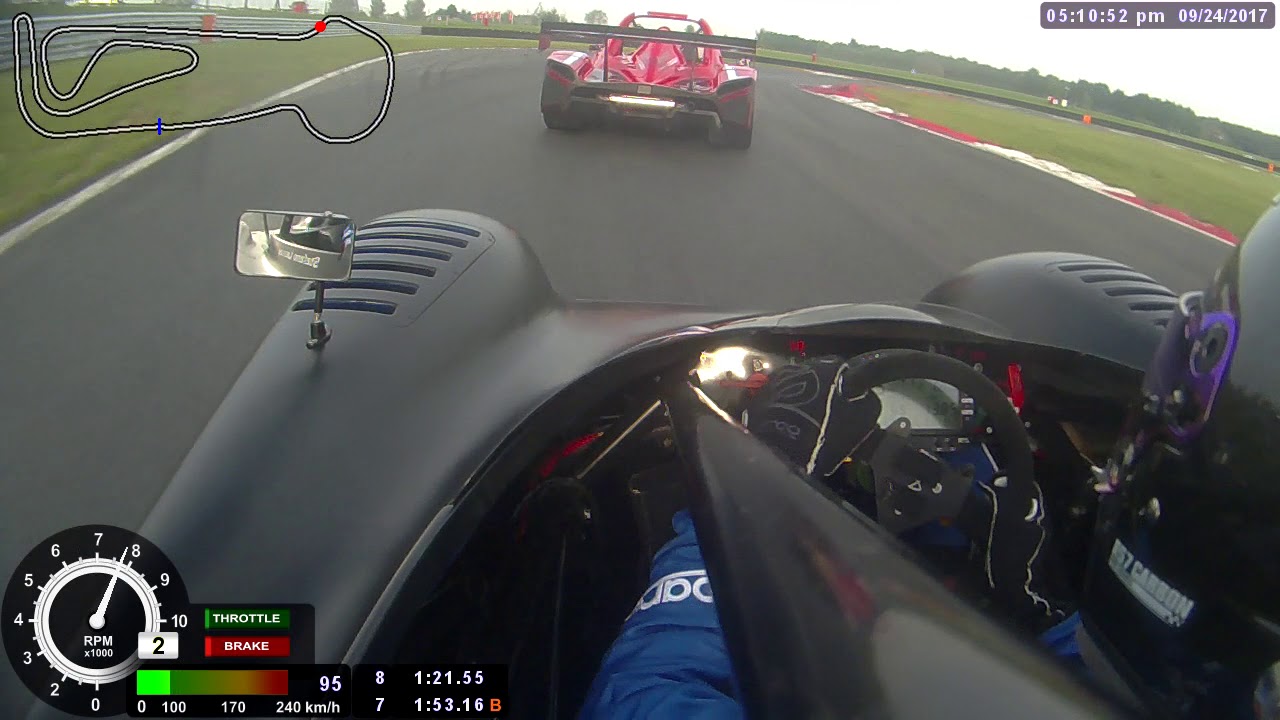Radical Onboard Snetterton Race