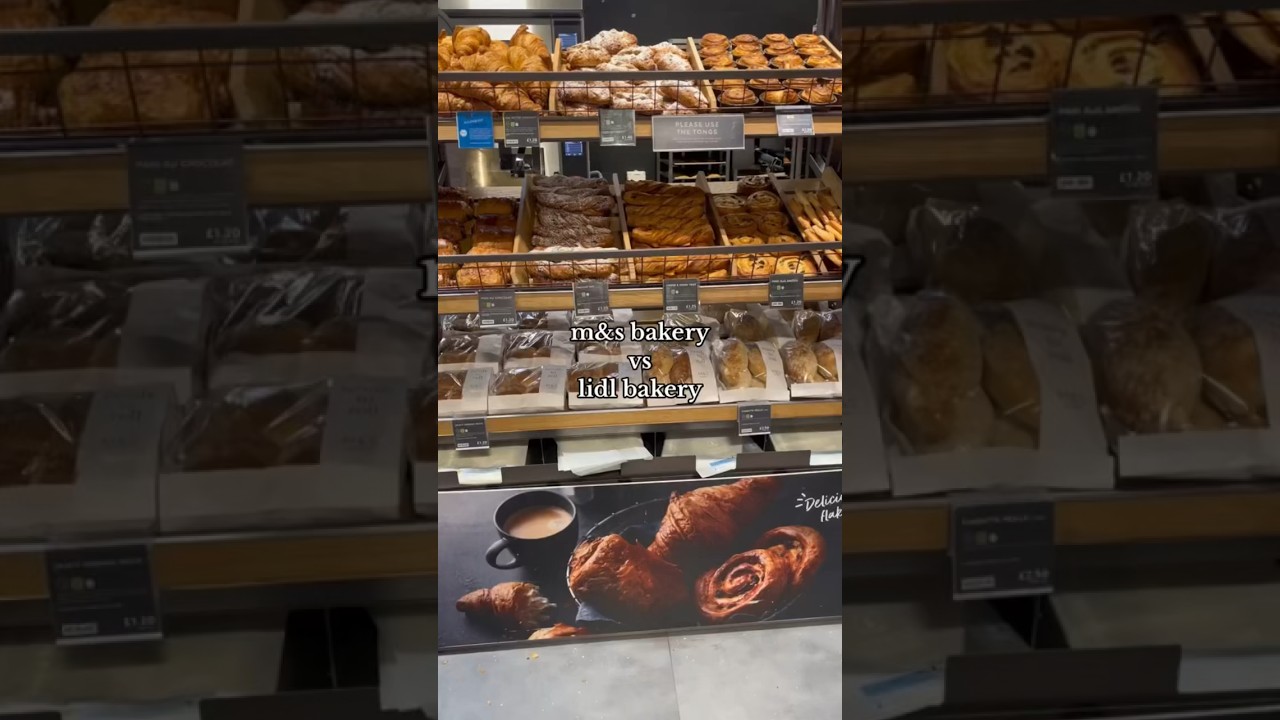 M&S bakery vs Lidl bakery? Who gets your vote? 🥖🥐 