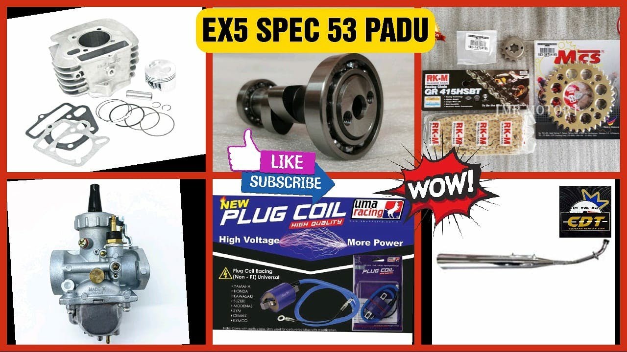 HONDA EX5 SPEC 53 PADU