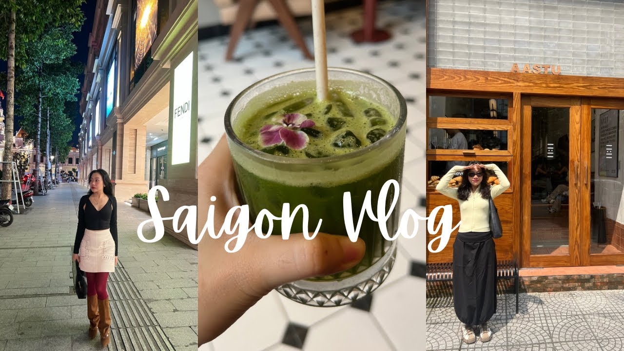 Saigon Vlog| cafe, museum, food|