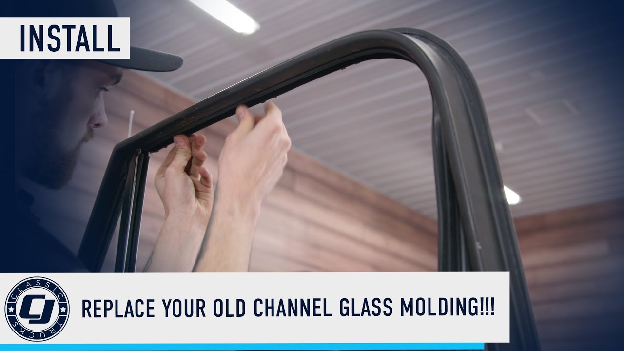 #ClassicTruck Vent Window Seal & Channel Glass Molding Replacement! / 67-72 Chevy C10 Install