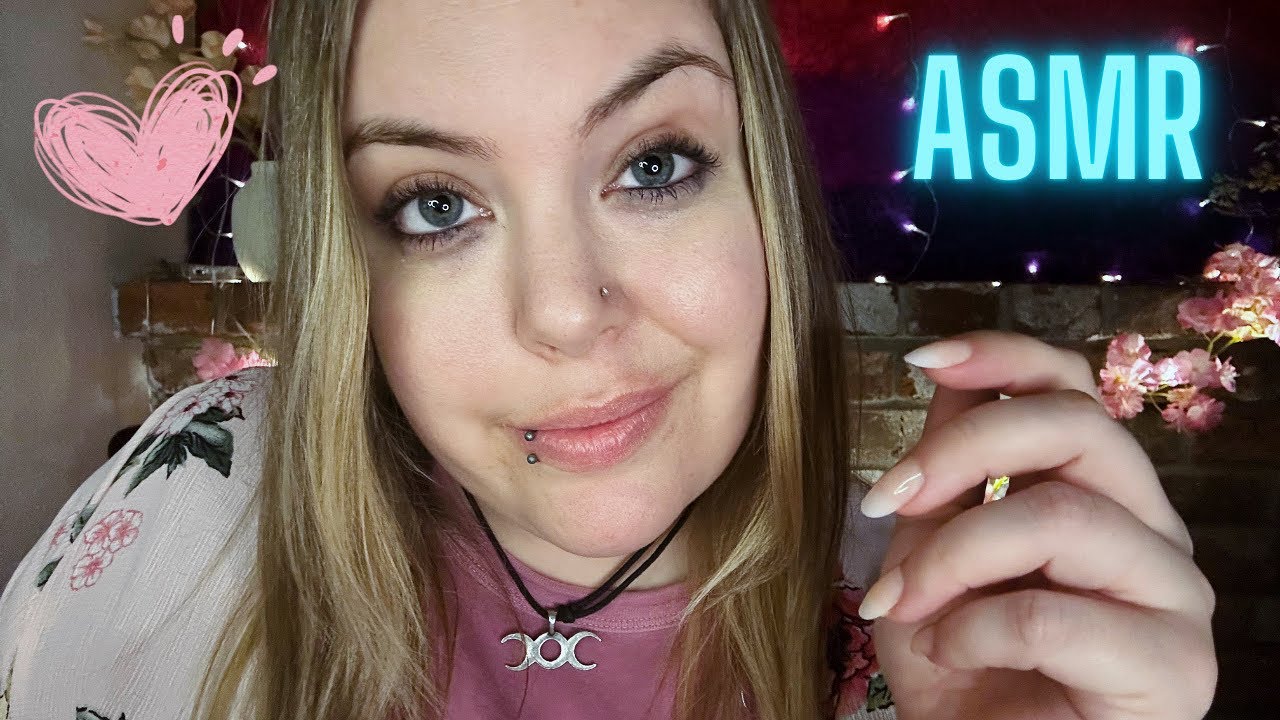 ASMR Casting a LOVE SPELL on you for VDay💋Mouth sounds, Personal Attention, Breathy Whispers❤️