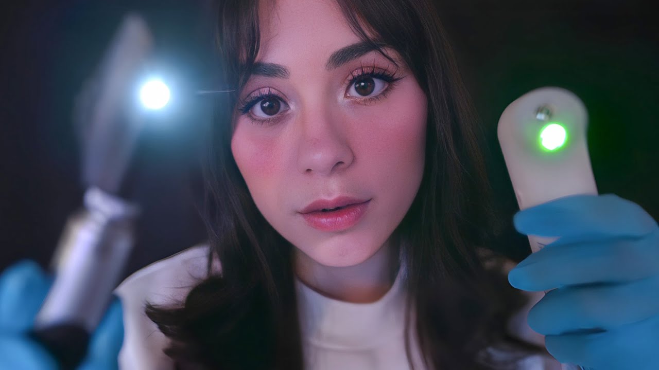 ASMR Medical Compilation | Ear, Eye, Face Exams (No Midroll Ads)