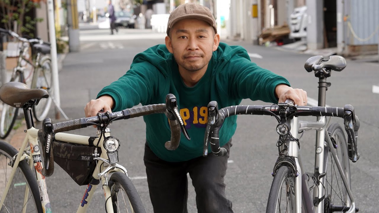 ダイナモブーム!? 2人揃ってダイナモハブ＆ダイナモライトを付けました。