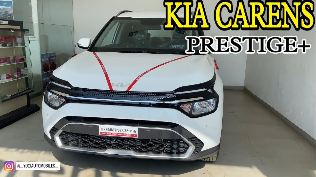 Kia Carens Prestige Plus 2023 😝- Exciting Features 🤩 With Full Detailed Review.