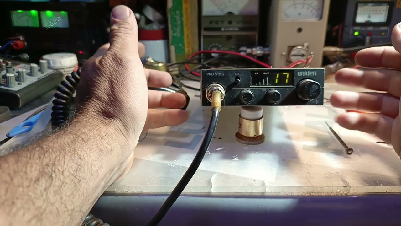 UNIDEN PRO 510 (sin audio TX RX parte 1 )