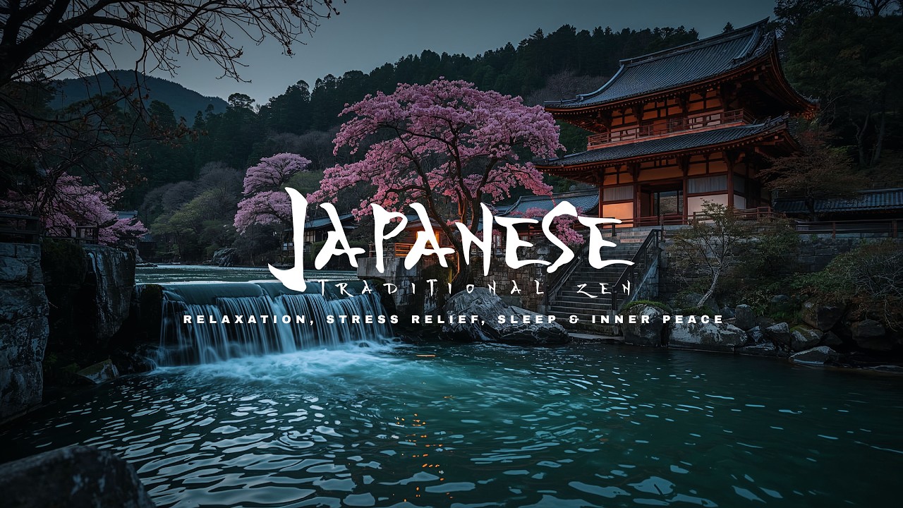 🌸Japan Shakuhachi Flute | Beautiful Japanese Music for Stress Relief, Relaxation & Inner Peace