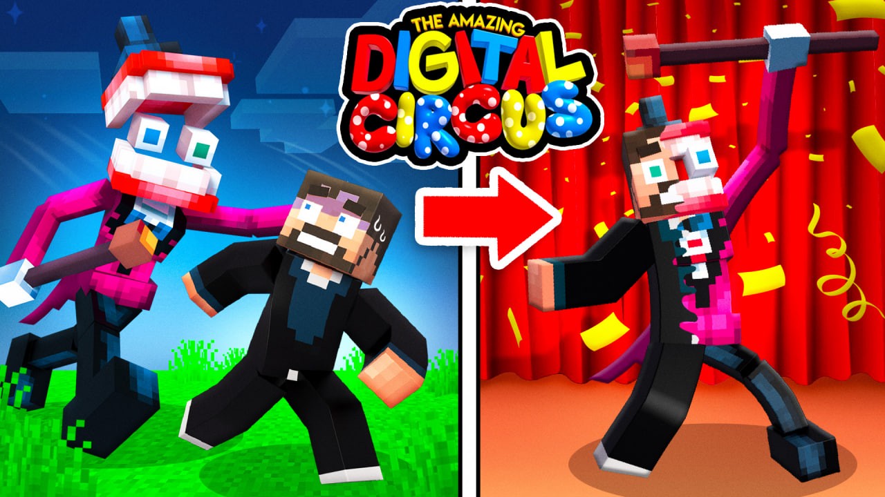 Amazing Digital Circus in Minecraft