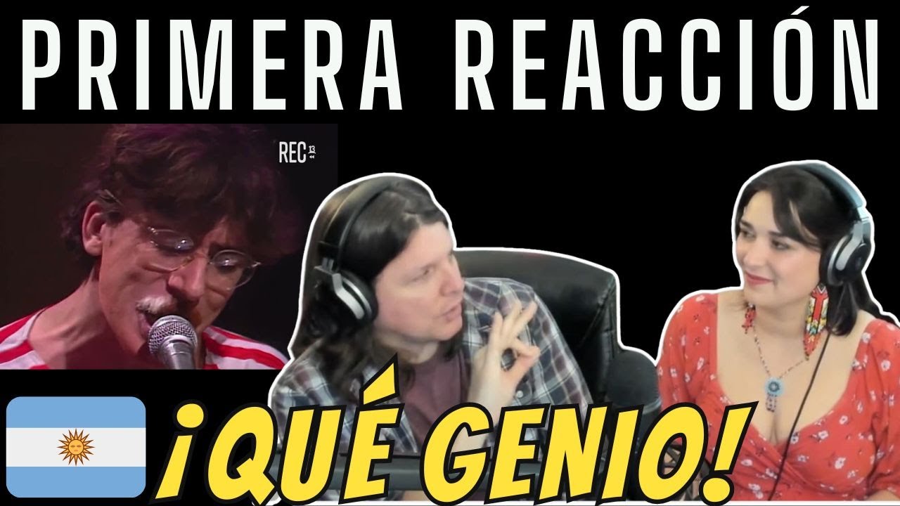 CHARLY GARCIA - Promesas sobre el Bidet | COUPLE REACTION in Spanish
