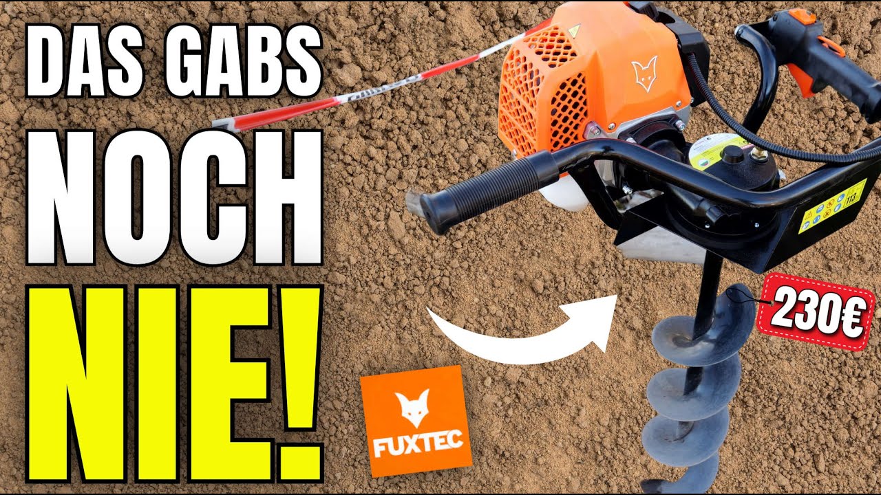 Erdbohrer von FUXTEC für 230€ 👉🏻 DAS übertrifft alles I MrHandwerk