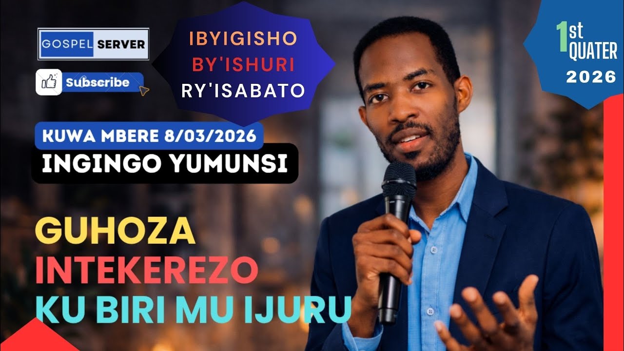 🔴Ingingo y'umunsi Kuwa 1 : Guhoza intekerezo ku buri hejuru. | Tariki 08.03.2026 | Jean Luc