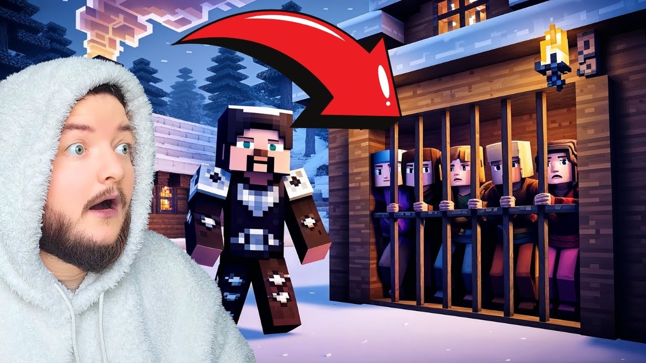 Jeg Kidnapper Villagers I Minecraft | 7. December