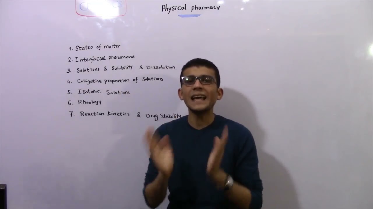 Introduction to physical pharmacy