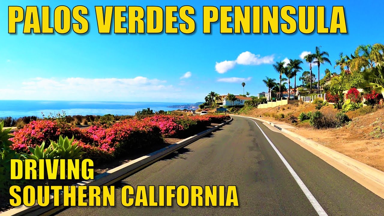🚗Driving Around PALOS VERDES PENINSULA, CALIFORNIA