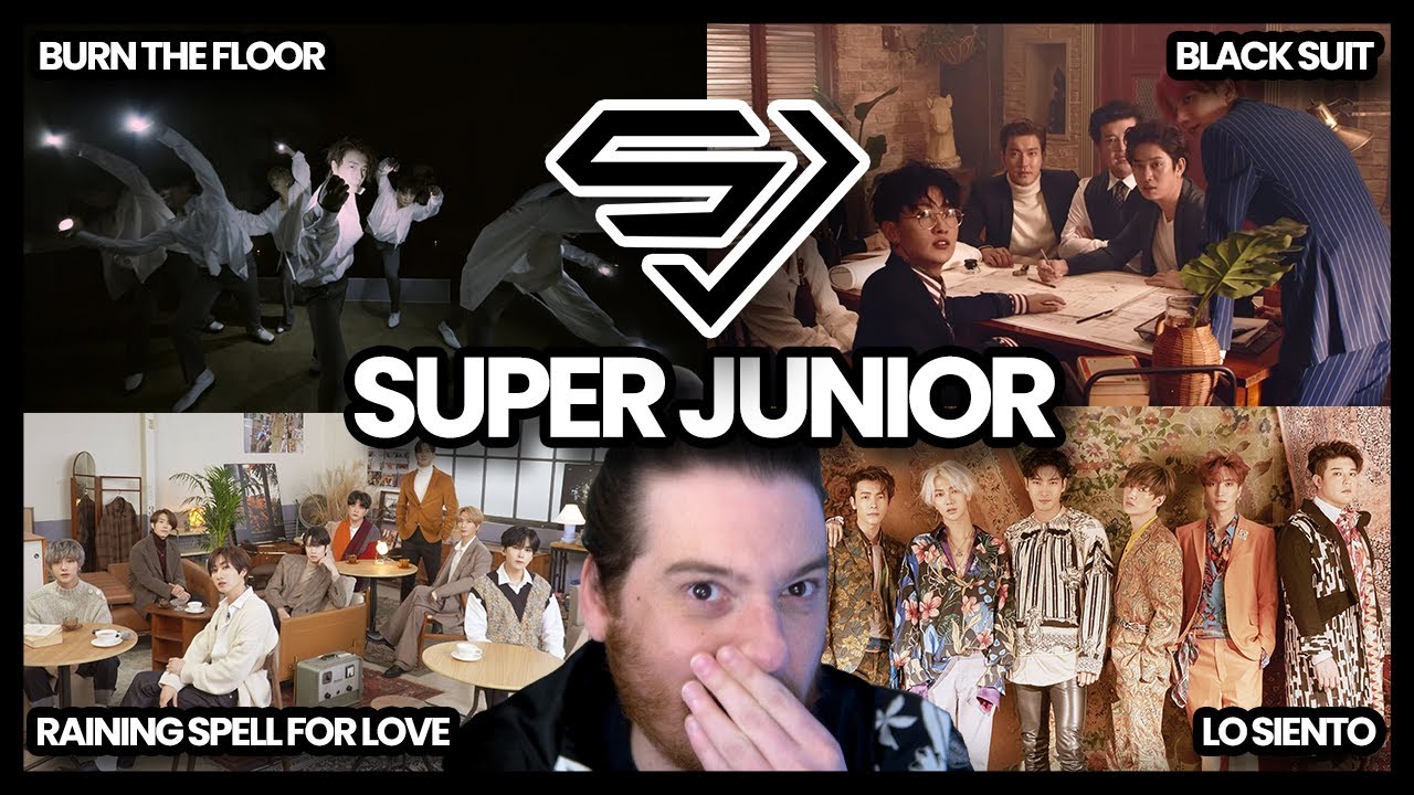 SUPER JUNIOR: Burn The Floor, Black Suit, Lo Siento, & Raining Spell For Love | REACTIONS