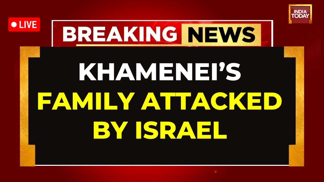 Israel Attacks Iran News LIVE | Khamenei's Grandkid Killed | US Attacks Iran News LIVE | Iran News