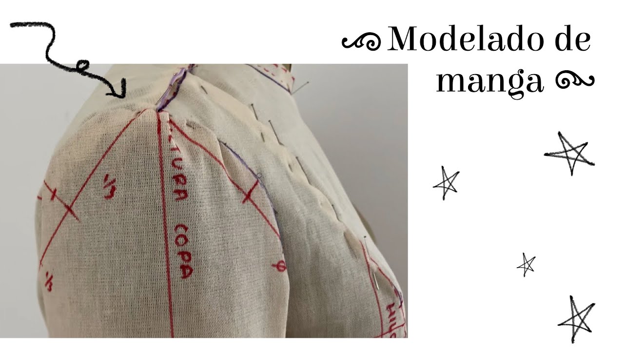 Modelado sobre maniquí: Manga básica ✨  l  Tabla de medidas incluida!