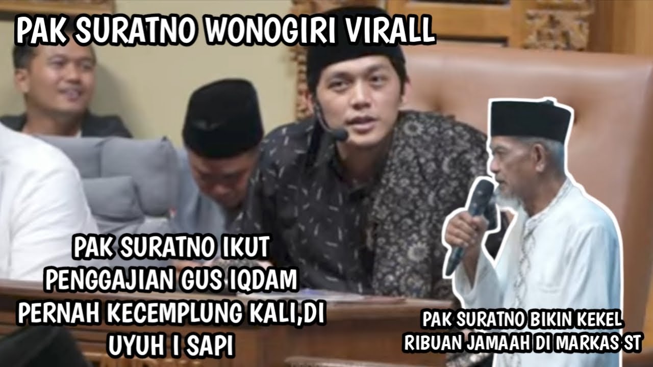TERBARU PAK SURATNO WONOGIRI BIKIN KEKEL RIBUAN JAMAAH DI MARKAS ST BLITAR 9-9-2024