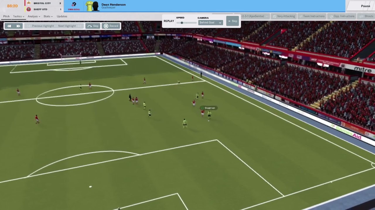BEST Football Manager own goal EVER!