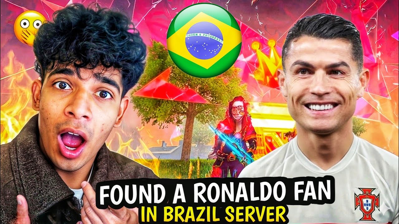 «Я встретил сумасшедшего фаната Роналду на бразильском сервере 🥶🇧🇷🔥 (Неожиданно!)»