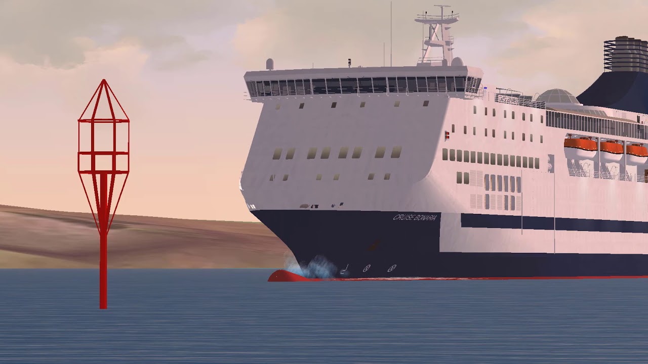 [Vehicle Simulator] ARRIVAL CRUISE BONARIA AT OLBIA