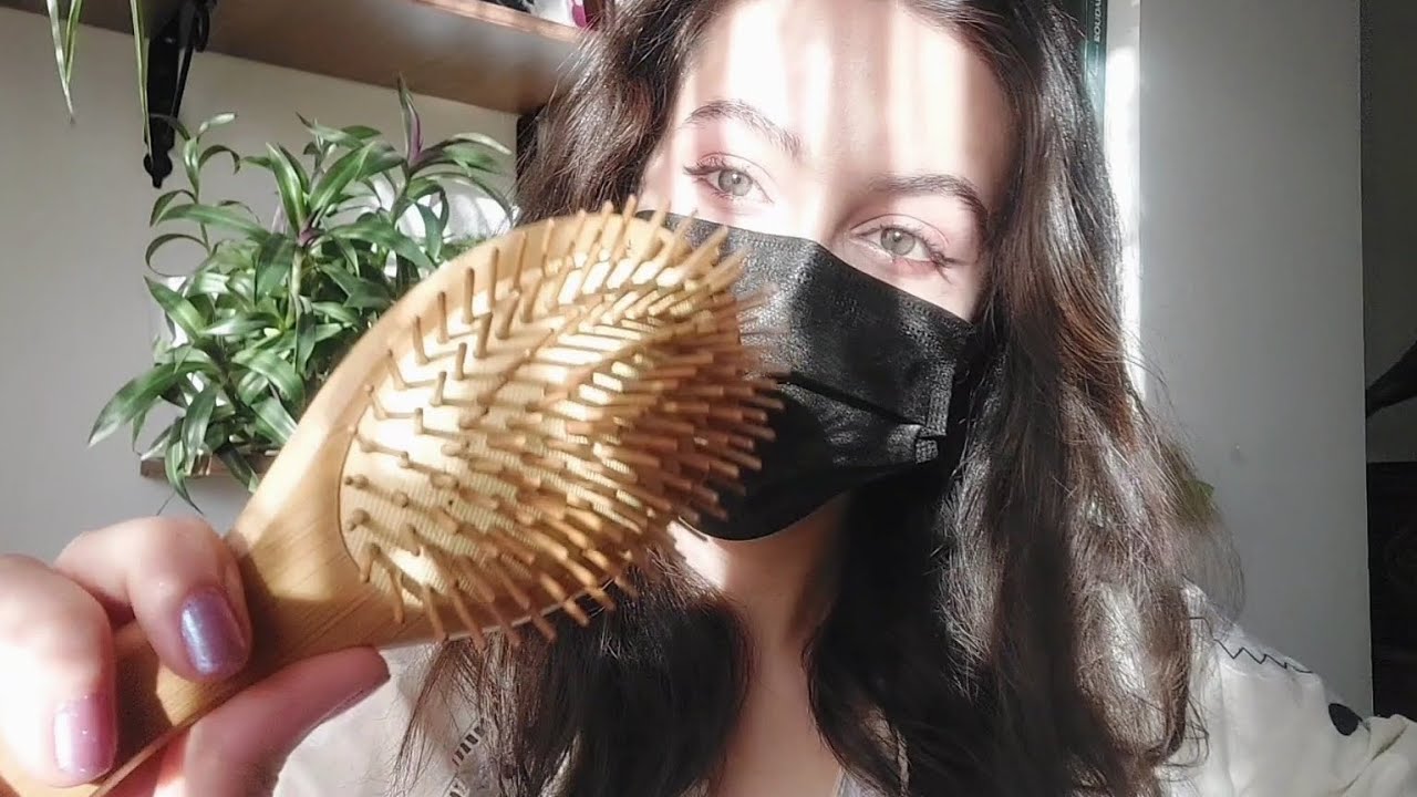 ASMR 🌻brushing and massaging your head feels good♡~