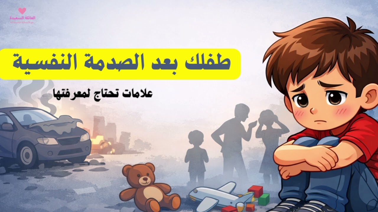 طفلك بعد الصدمة النفسية: علامات مهمة تحتاج معرفتها