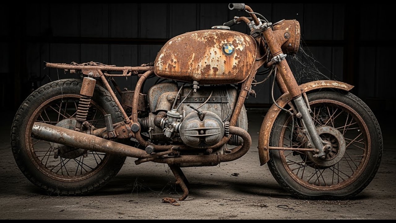 Abandoned BMW R90S &lsquo;75 Reborn &ndash; Full Restoration Journey
