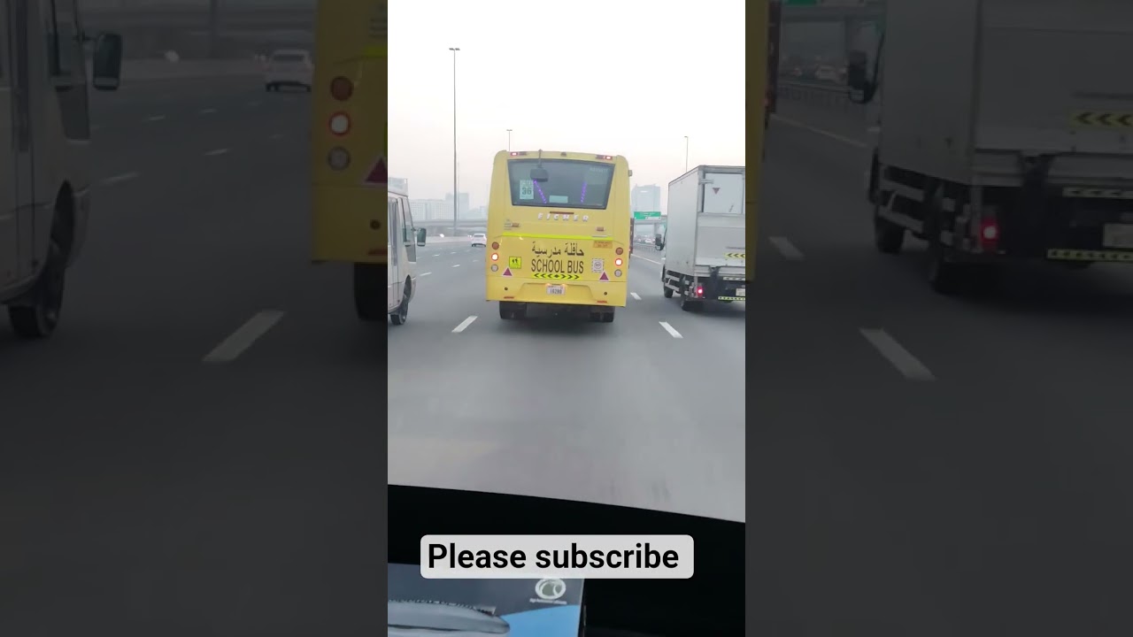 Dubai road trip to the destination 